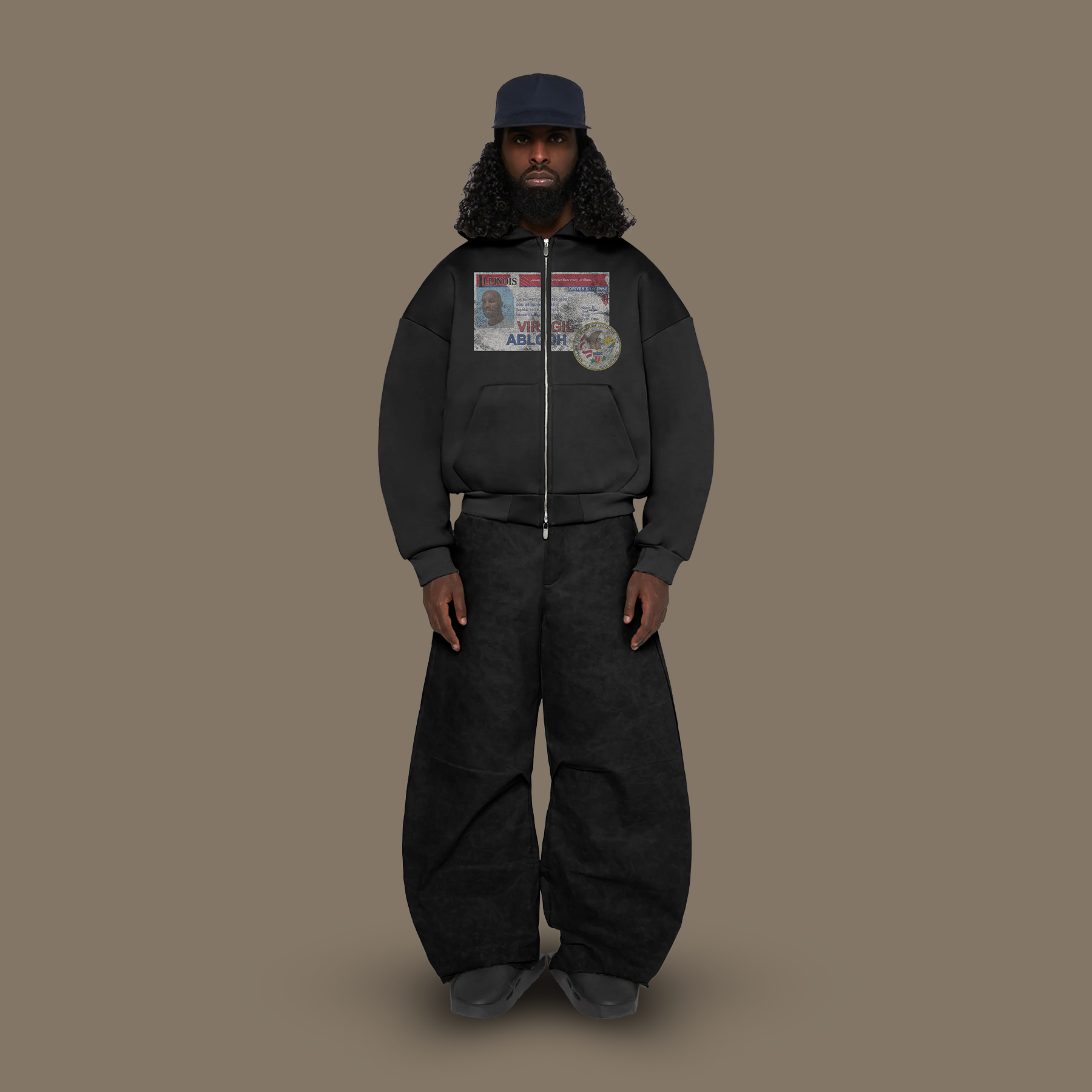 Virgil was here - Zip-Hoodie